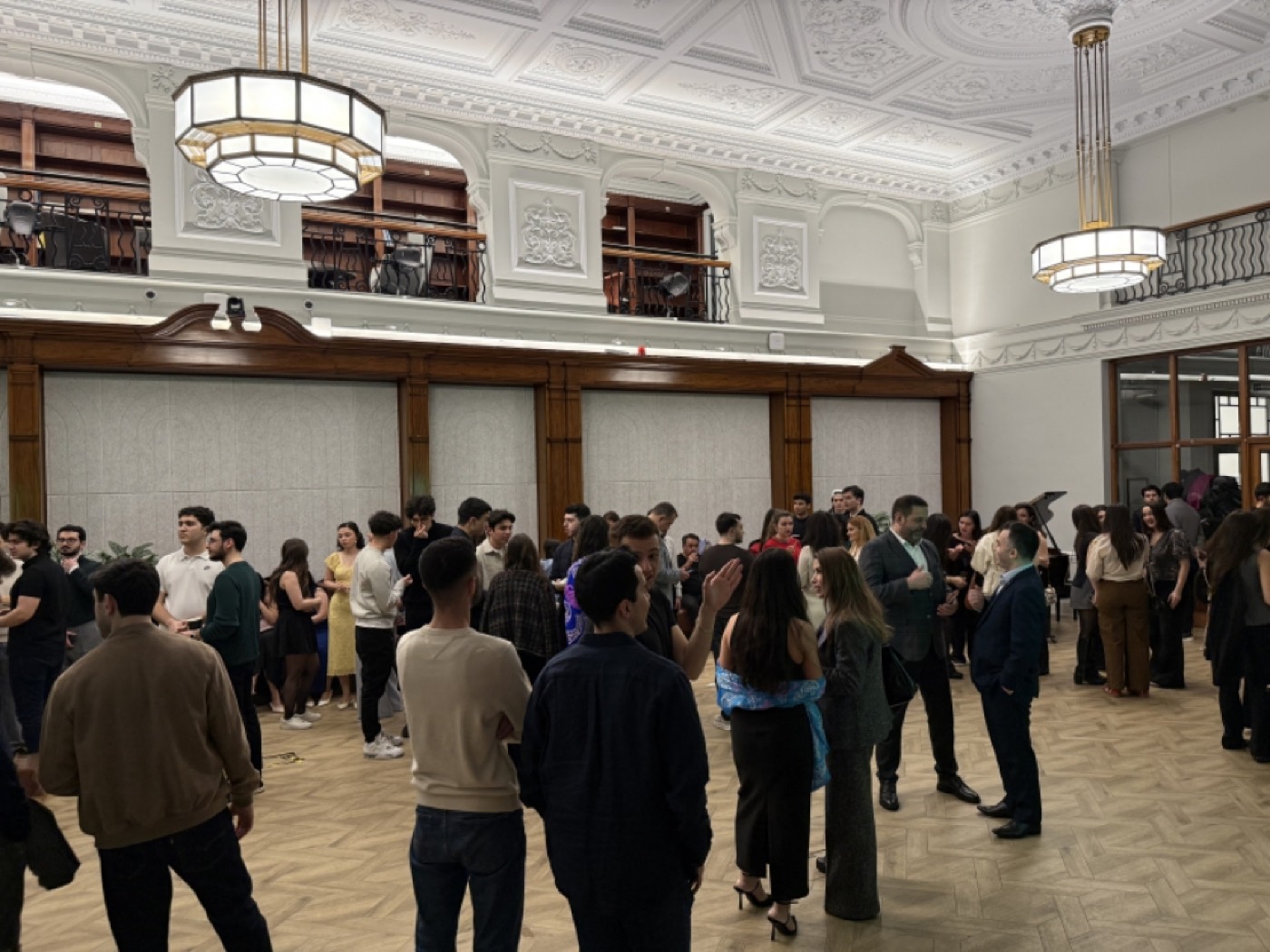 Wide view of the hall during the Novruz celebration